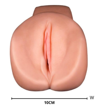 Super realistična vagina u boji kože sa vibracijom DL-67-13